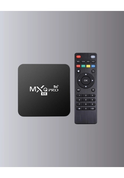 Hubrendy Tekno Android Tv Box 4k 2gb Ram 16gb Rom, Kablosuz Wi-fi Medya Oynatıcı