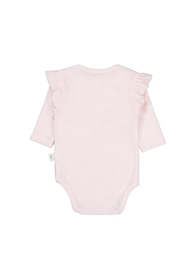 Civil Baby Yıldız Nakışlı 1-18 Ay Çıtçıtlı Badi Açık Pembe