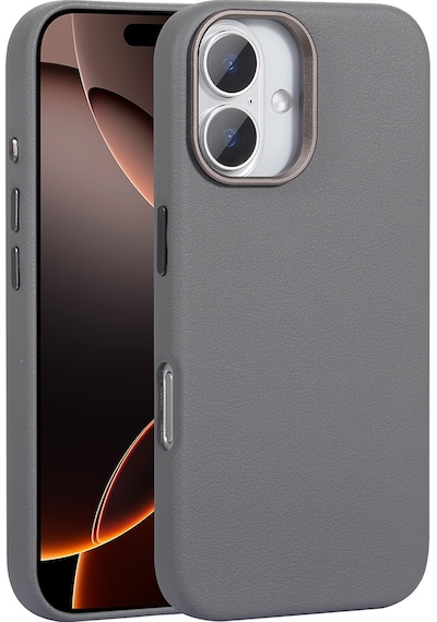 Nihcase Apple Uyumlu iPhone 16 Plus Kılıf Pu Deri Adora Magsafe Özellikli Kapak