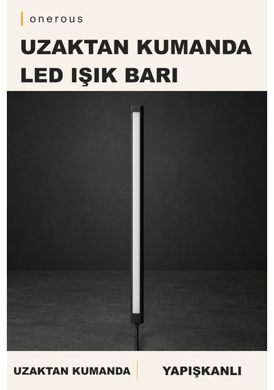 Onerous Led Led Işık, Uzaktan Kumandalı, Yapışkanlı Kırmızı 15823121