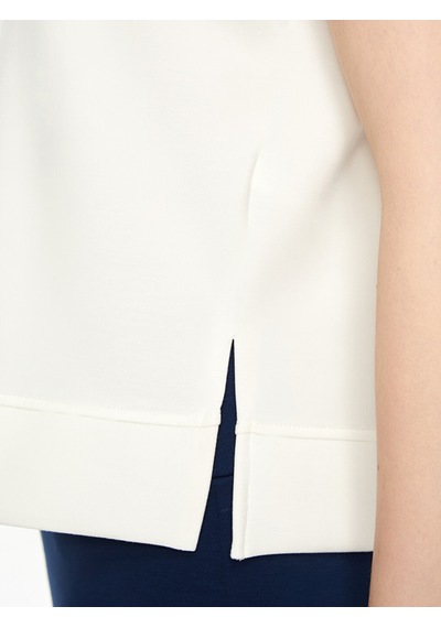 Lcwaıkıkı Classic Beyaz Oversize Soft Touch Kadın Tişört