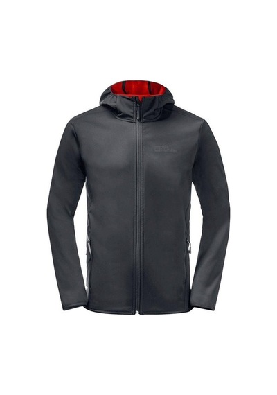Jack Wolfskin Bornberg Hoody M Erkek Softshell Ceket Jck1307471-jck.6350 Antrasit