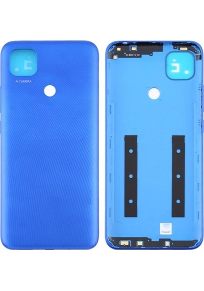 Xiaomi Redmi 9c Mavi Arka Pil Kapağı Batarya Kapağı Mavi