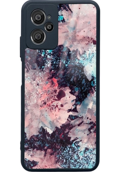 Casper X30 Plus Renk Patlaması Tasarımlı Glossy Telefon Kılıfı Çok Renkli