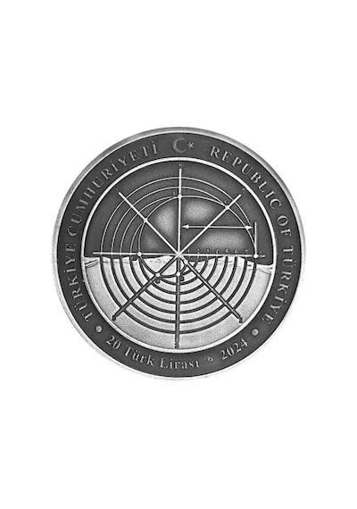 Agakulche Arşimet Gümüş Sikke Coin