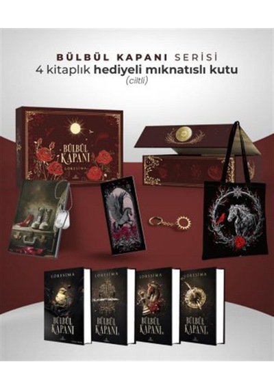 Bülbül Kapanı Serisi Hediyeli Mıknatıslı Kutu / Loresima