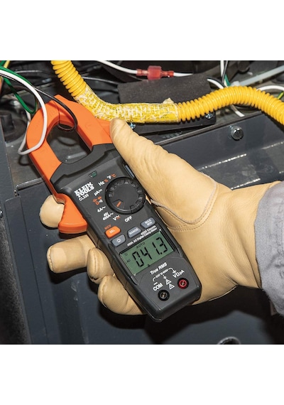 Tr Cl320 Dijital Pens Ampermetre, Hvac Ac Otomatik Aralık Ayarlı 400a, Ac/dc Voltaj, Trms, Dc Mikroamper, Direnç, Fre