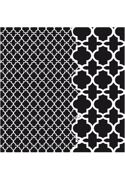 Hd097 Home Dekor Stencil 45X45