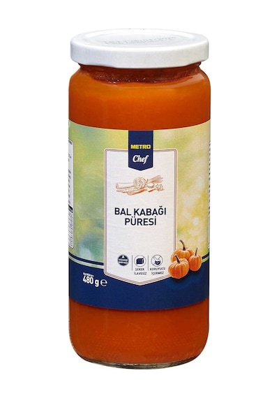Metro Chef Bal Kabağı Püresi 470g Sos Bal Kabağı