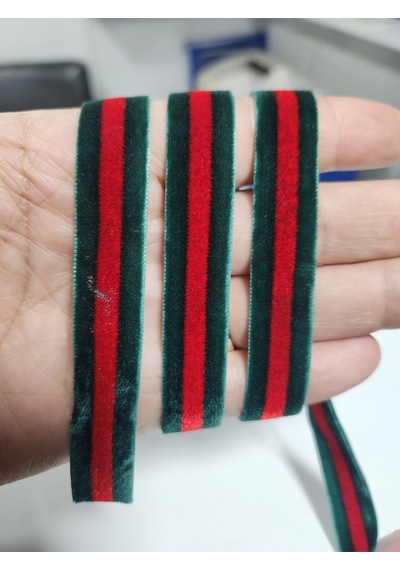 1,5cm Cıft Renklı Kadıfe Kurdele Serıt