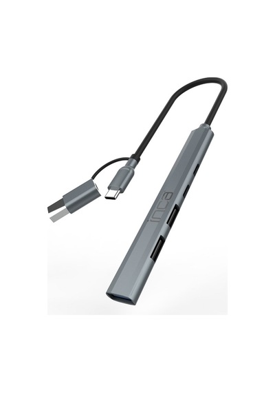 Iutp-06t Usb 3.0 Type-c 3.1 Hub 1 X Usb 3.0 +2 X Usb+type-c+pd100w 2.0 Alumınyum Kasa Çoklayıcı