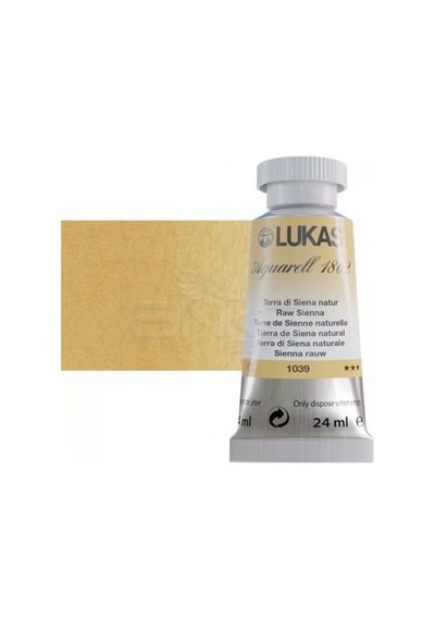 Lukas Aquarell 1862 Artist 24ml Sulu Boya 1039 Raw Sienna Seri 2 Diğer