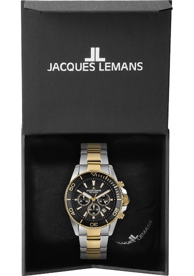 Jacques Lemans 1-2206l Lıverpool Dıver Erkek Kol Saati Gümüş - Siyah