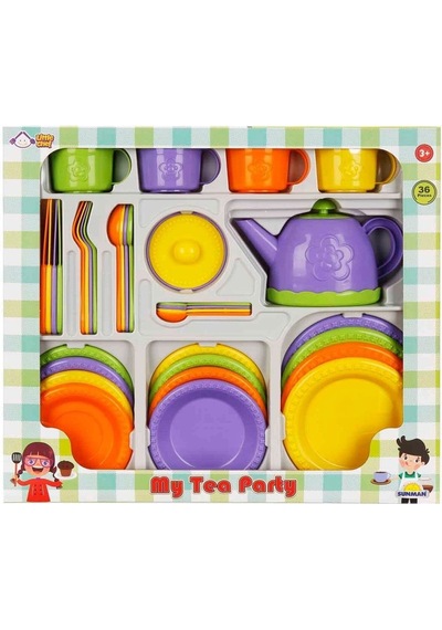 4682 Little Chef Çay Seti 36 Parça -sunman Standart