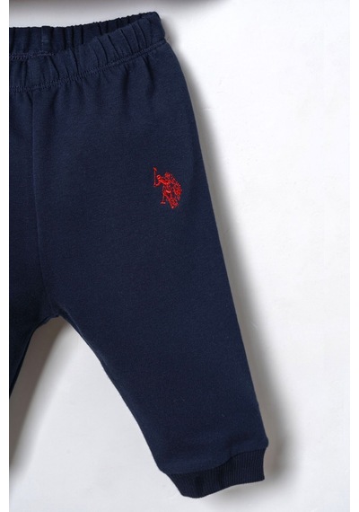 U.S. Polo Assn. Erkek Bebek Baskılı Kırmızı Uzun Kol Pijama Takım Usb3163-c-v1 Usb3163-c-v1