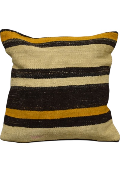 Zehra Abla Halı Yeni El Dokuma Dekoratif Kilim Kırlent Yastık Kılıfı 6027