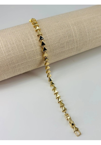 Renk Pirinç Cm Bileklik 17+2 Cm - Kbl0499 Çok Renkli