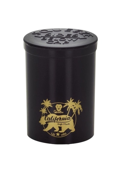 Qnubu California Pop Saklama Kabı 120 Ml Siyah