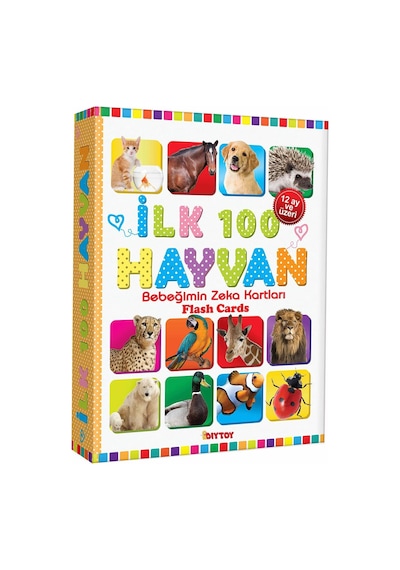 Ilk 100 Hayvan Bebeğimin Zeka Kartları