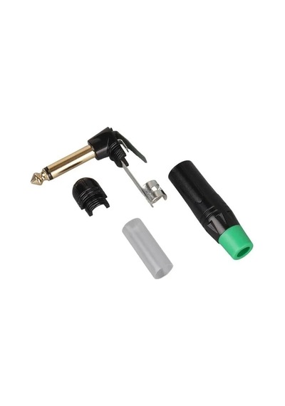 Powermaster Ltp2rc 6.3mm Mono L-tipi Metal Gövde Gitar Altın Kaplama Jack