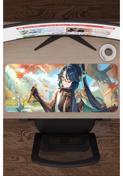 Xianyun Genshin Impact Anime Gacha V5 - 70x30 Xl Gaming Mouse Pad Fare Altlığı
