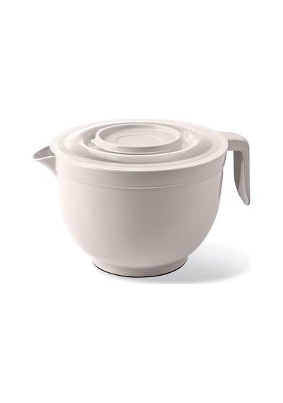 Maske Karıştırma Kabı -3 Lü Set Silikonlu Kırılmaz Gri Renk Çok Renkli