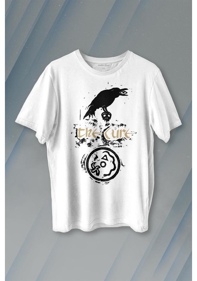 The Cure Crown Music Rock Baskılı Tişört Unisex T-shirt 001
