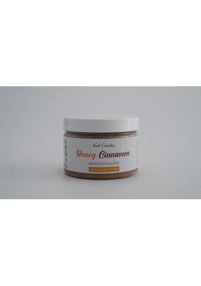 Tr Cosmetics Honey Cinnamon Scrub 180 Ml Yüz Ve Vücut İçin Doğal Peeling Kremi Ölü Deri Temizleyici, Cilt