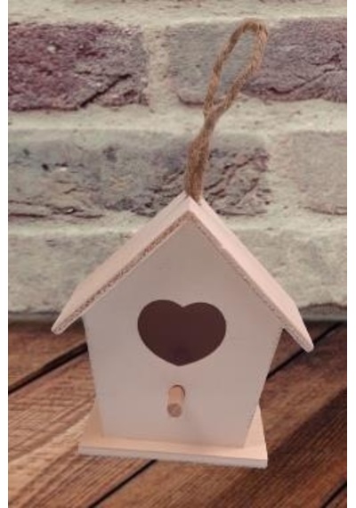 Hobi Dekoratif Model Minik Kuş Yuvası Ahşap HAM MDF El Yapımı