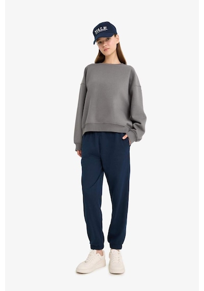 Defacto Beli Lastikli Jogger Eşofman Altı X5391az25wnnv146 Lacivert