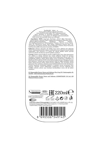 Arko Suncare Yüksek Korumalı Vücut Güneş Spreyi SPF30+ 200 ML + Bronzlaştırıcı Güneş Yağı SPF6 220 ML + Çanta Arko Suncare Yüksek Korumalı Vücut Güneş Spreyi SPF30+ 200 ML + Bronzlaştırıcı Güneş Yağı SPF6 220 ML + Çanta