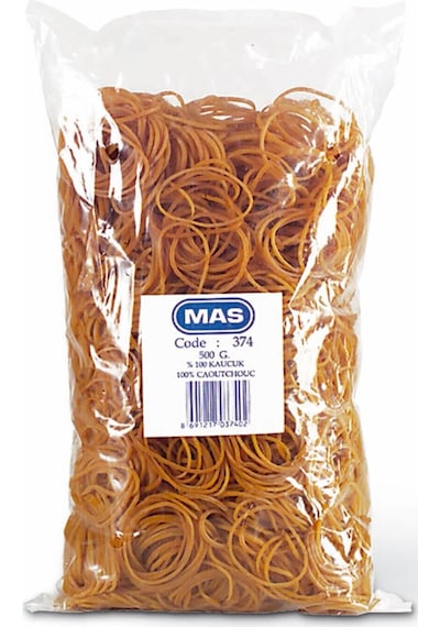 Mas Lastik Poşet Mini %100 Kauçuk 500 Gram