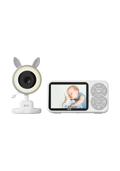 Gece Görüşlü Bebek Telsizi Besleme Hatırlatıcılı Lcd Ekran Yeni Nesil - Hs08379951-9507 Renkli