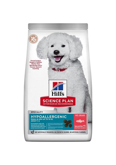 's Science Plan Hypoallergenic Küçük Irk Somonlu Yetişkin Köpek Maması, 1,5 Kg