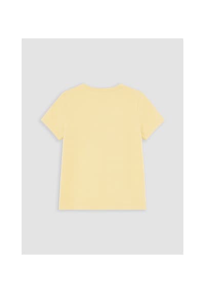 Lcw Young Sarı Baskılı Kadın Şortlu Pijama Takımı