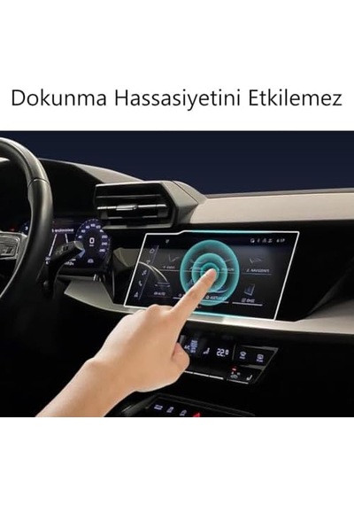 Audi A3 Ekran Koruyucu 10.1 İnç Multimedya Nano