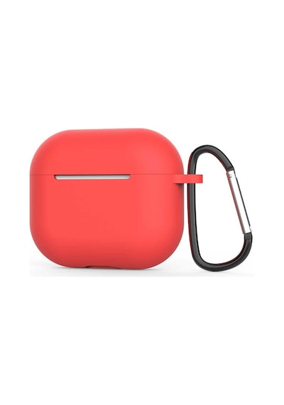 Lexroo Apple AirPods Uyumlu 3. Nesil Airbag 28 Silikon Kılıf - Kırmızı