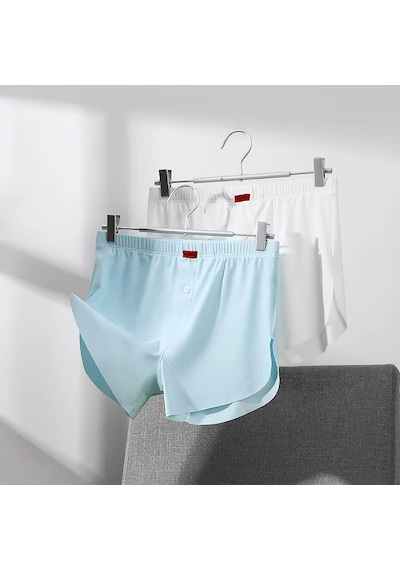 Ece's Design Boxer Buz İpek Dikisiz 1 Parça M1003 Beyaz