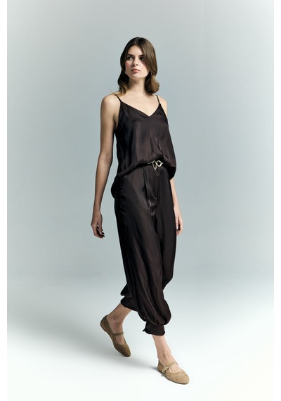 Tosca Pantolon - Kahve-137246 Kahve