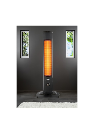Minisan Kule Tipi Mikatronik Dik Isıtıcı 2000 W Termostatlı Devrilme Emniyetli Elektrikli Soba