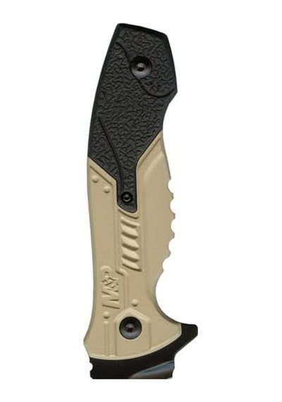 Smith Wesson M&p Full Tang Fixed Blade Çöl Rengi Taktik Kamp Bıçak Swmpf2cscp Siyah
