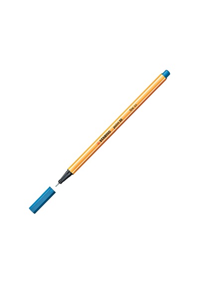 Stabilo Point 88-32 Koyu Mavi Fineliner Kalem 0.4