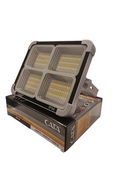 Cata CT-4698 200 W Taşınabilir Powerbank Özellikli Solar LED Projektör
