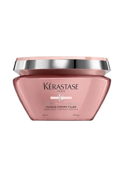 Kerastase Chroma Absolu Masque Chroma Filler Boyalı Saçlar İçin Bakım Maskesi, 200 Ml Çiçekli Pembe