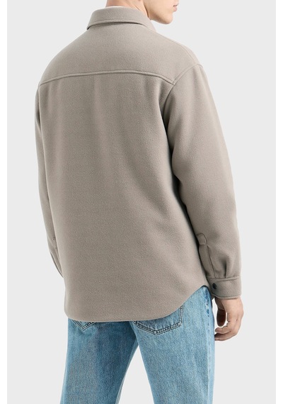 Armani Exchange Erkek Gömlek 6dzb33 Zn5pz 17ac Vizon Vizon