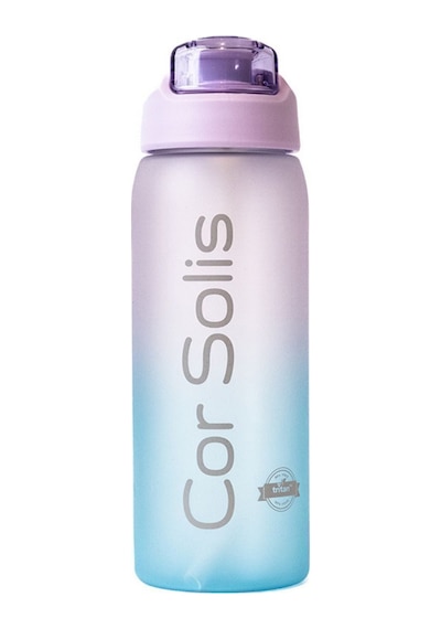 Cor Solis Tritan Sızdırmaz BPA’sız 800 ml Suluk – Mor-Mavi
