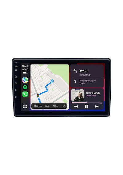 Citroen Jumpy 2007-2012 Android Multimedya Carplay Android Auto Navigasyon 8gb Ram 128gb Pro 9"