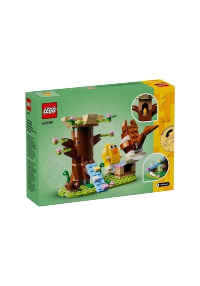 LEGO® İlkbahar Hayvan Parkı 40709 - 8 Yaş ve Üzeri Çocuklar için Kuş ve Sincap İçeren Yaratıcı Oyuncak Yapım Seti (172 Parça)