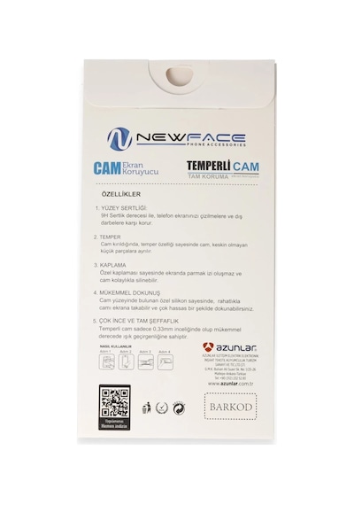 Newface Samsung Galaxy Uyumlu A26 3d Antistatik Cam Ekran Koruyucu 98262501