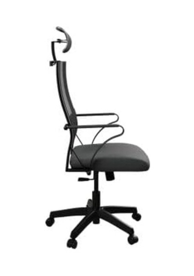 Atom Ofis Ergolife Sit Air Yönetici Çalışma Koltuğu, Siyah, Mesh Sırtlık, Ayarlanabilir Başlık Ve Kol Dayanakl Çok Renkli